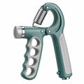 Verstellbarer Handtrainer 10-60 kg Widerstand Grün/Grau