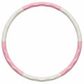 Hula-Hoop-Reifen Massage 100cm Rosa/Weiß