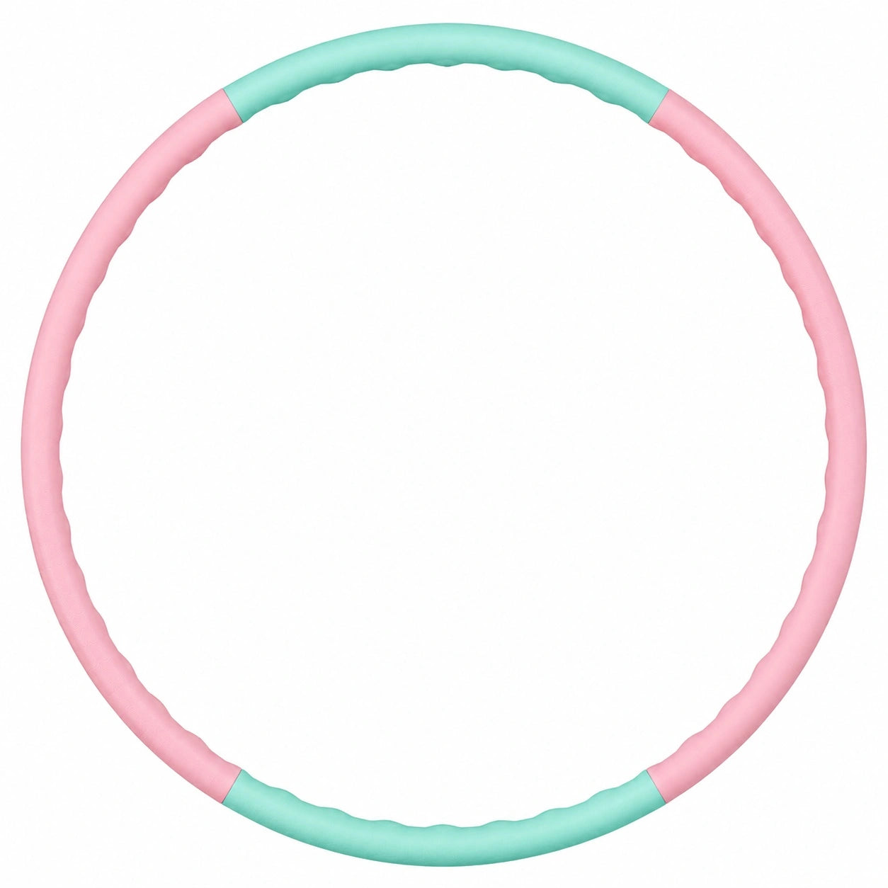 Hula Hoop Fitnessreifen 95 cm Rosa/Grün