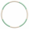 Fitness Hula Hoop 95 cm Mintgrün/Beige