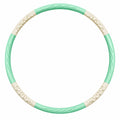 Fitness Hula-Hoop-Reifen mit Massagefunktion, 95 cm, Grün/Weiß
