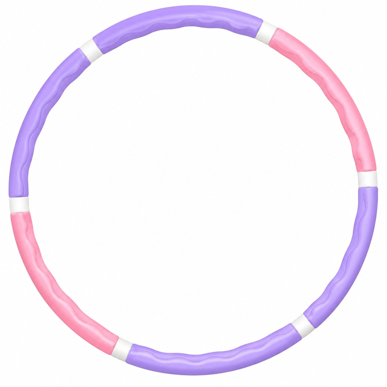 Hula-Hoop Fitnessreifen 95cm Lila/Rosa
