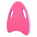 Ergonomisches Schwimmbrett mit Griffen in Pink und Lila