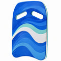Schwimmbrett mit Griffen für Schwimmtraining Blau/Weiß/Grün